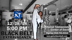 Join Us for our Black Belt Extravaganza