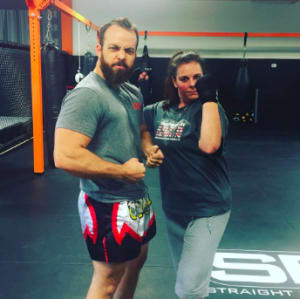 in Buford - Straight Blast Gym Buford - Tina Simon is February's Fitness Member of the Month