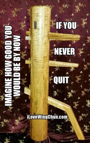 Imagine How Good You Would Be By Now if You Never Quit