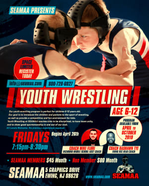 in Ewing - Southeast Asian Martial Arts Academy (SEAMAA) - YOUTH WRESTLING (AGE 6-12) Begins April 26th