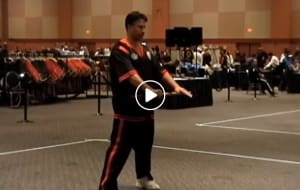 Hanshi Serrano winning Gold for Team USA at the Eskrima World Championships