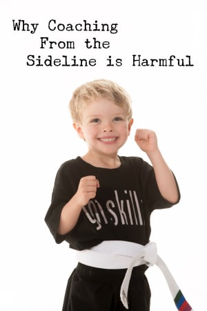 Why parental coaching from the sidelines is harmful to most children's development