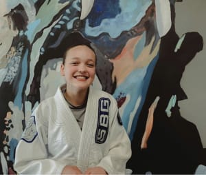 Adiah Schlott is June's Kids Martial Artist of the Month