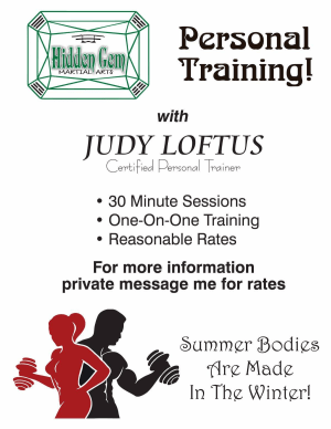 PERSONAL TRAINING BY JUDY LOFTUS