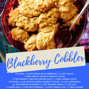 Recipe of the Week: Blackberry Cobbler