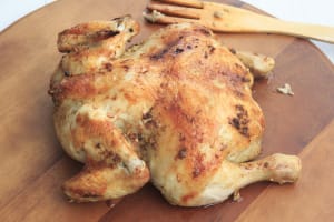 Butterflied Grilled Chicken with a Chile-Lime Rub