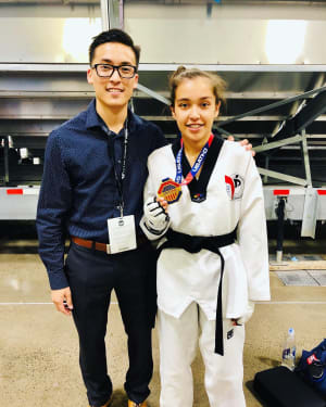 2019 Junior Taekwondo National Champion Natalie Garcia
