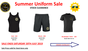 Summer Clearance Sale 2019
