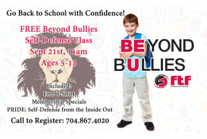 BEYOND BULLIES - Free Self-Defense Event for Kids 4-13!