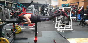 This morning's booty work out with Renee