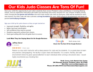 Martial Arts Classes in Judo and Brazilian Jiu Jitsu Has Never Gotten Easier In Pompton Lakes and Wayne, NJ