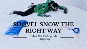 Shovel Snow Safely