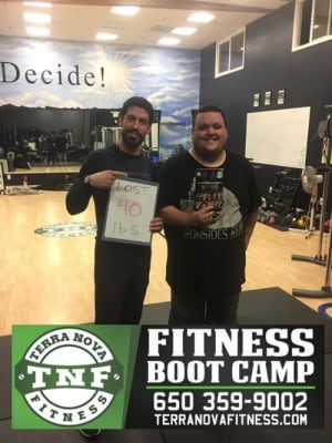 Nic Lost 40 lbs.