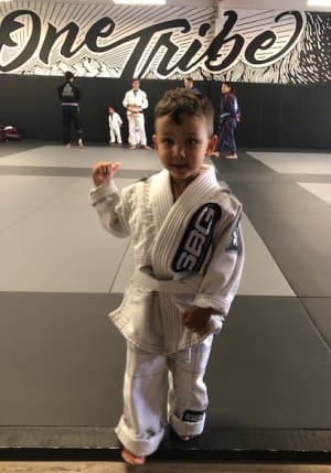 SBG Buford's Kids Martial Arts Athlete of the Month is Blake Rodriguez