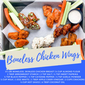 Recipe of the Week: Boneless Chicken Wings