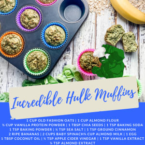 Recipe of the Week: Incredible Hulk Muffins