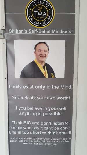 Shihan's Self Belief Mindsets - If You Believe In Yourself Anything Is Possible