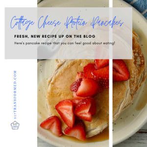 Cottage Cheese Protein Pancakes