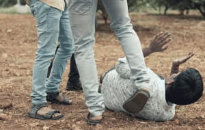 Kicking a Man While He is Down