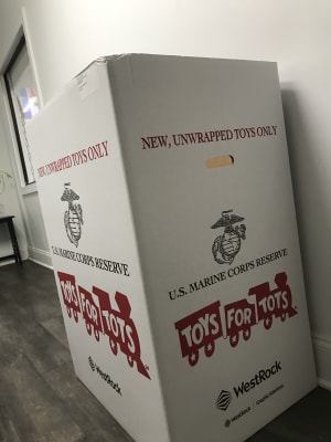 Toys For Tots is now up and running!
