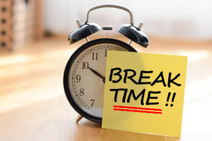 The importance of taking a time off