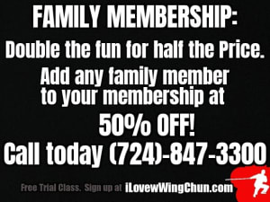 Family Rates Are Great At Academy of Ving Tsun Kung Fu
