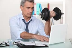 Can't hit the gym today? Sneak in your workout at work!