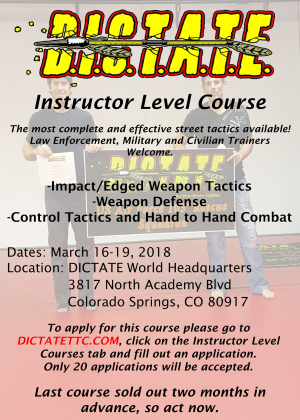 in Colorado Springs - Dictate Tactical Training Center