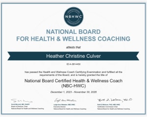 Why Hire Me: The Significance of NBHWC Certification for Health & Wellness Coaches