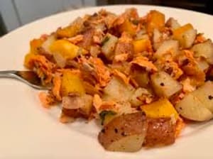 EASY SALMON HASH