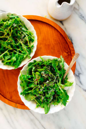 Super Simple Arugula Salad