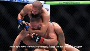 Khamzat Chimaev Dismantles Dricus Du Plessis in Historic UFC 319 Title Fight