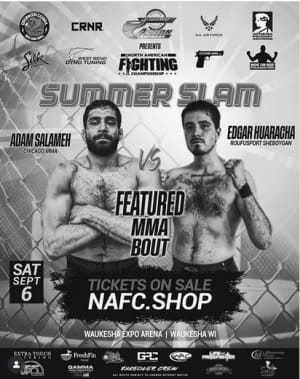 September 6 - Adam S. Makes MMA Debut