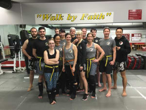 Congrats January Adult Muay Thai Kickboxing Testers!