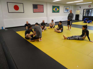 No Gi Jiu Jitsu Training at Five Rings