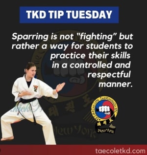 TKD Tip Tuesday: Sparring 