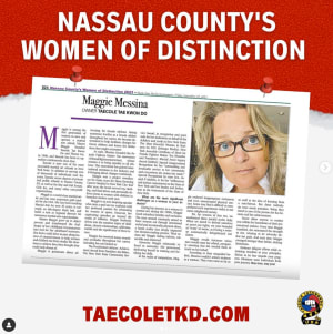 Master Maggie Messina Recognized as one of Nassau County's Women of Distinction 2023 ??