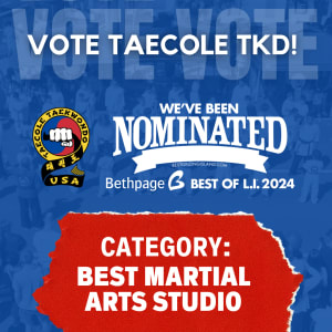  Taecole TKD Nominated for "Best Martial Arts Studio 2024" – Cast Your Vote for Excellence