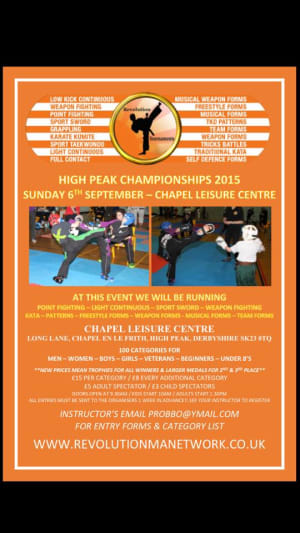 Revolution High Peak Championships