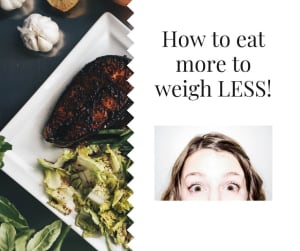 Eat More to Lose Weight: Why under eating is sabotaging your weight loss.