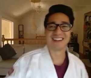 Mr Hui's black Belt Promotion. History in the Making, Promotion on Zoom