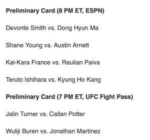 UFC 234 UPDATE: