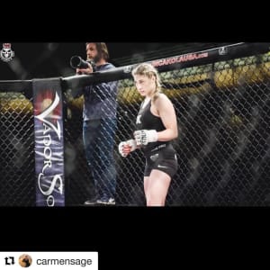 CARMEN SAGE FIGHT ANNOUNCEMENT!