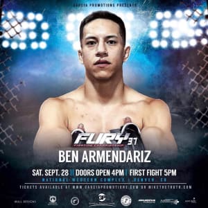 BEN ARMENDARIZ FIGHT ANNOUNCEMENT!