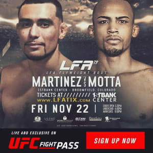 GEORGE MARTINEZ FIGHT ANNOUNCEMENT!  