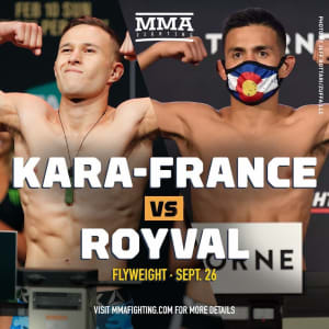 FIGHT WEEK FOR BRANDON ROYVAL!