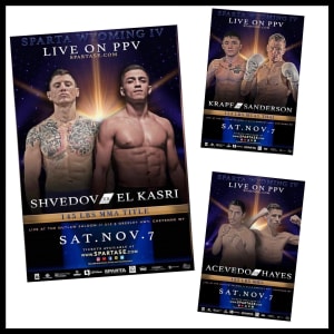 FIGHT WEEK FOR GENO, ZAK KRAPF AND LLORVIC ACEVEDO!