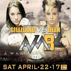 Sam's first fight as an FX'er will be at SCL's AVM 4/22 card!