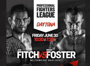 Brian Foster is back in the WSOF cage 6/30 live from Daytona!