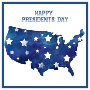 We will be CLOSED for President's Day